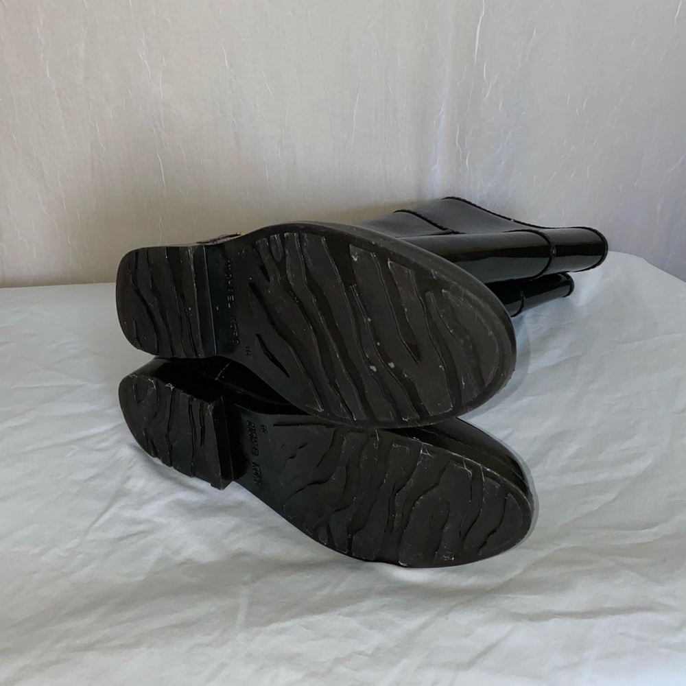 Michael Kors Black Knee High Rain Boots - Picture 4 of 4